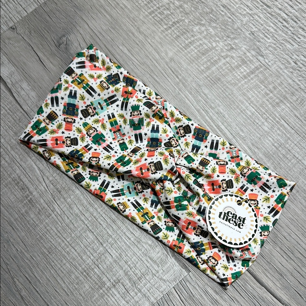 Festive Nutcracker Print Headband